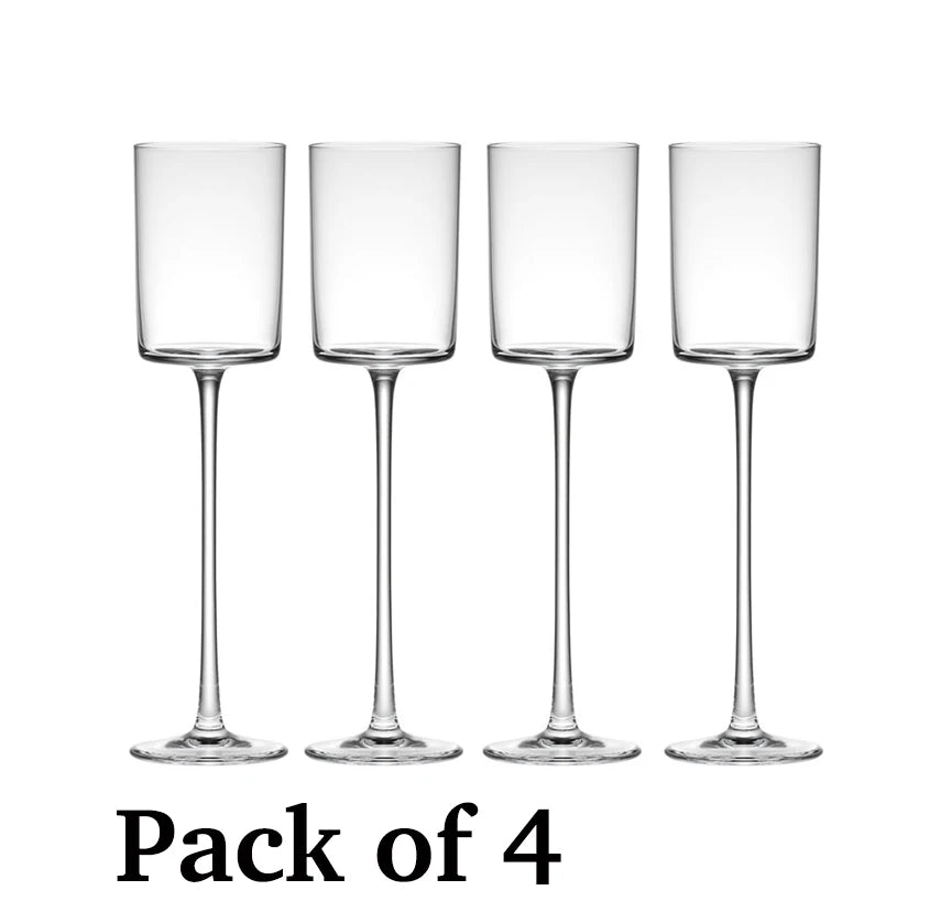 Elegant Hand Blown Cocktail Glasses
