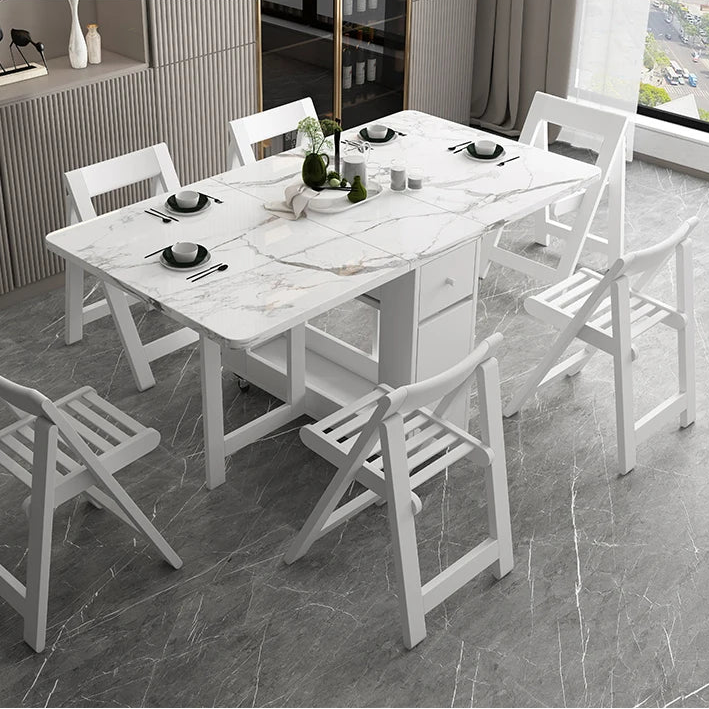 Folding Dining Table Set
