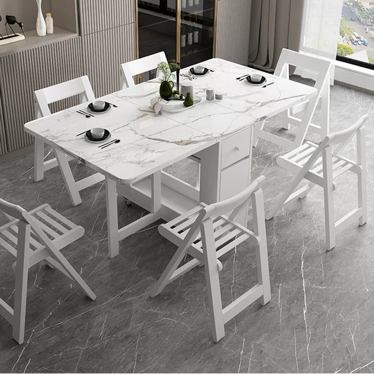 Folding Dining Table Set