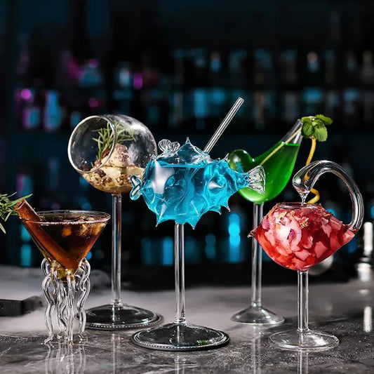 Unique Pufferfish Glass for Stylish Drinks
