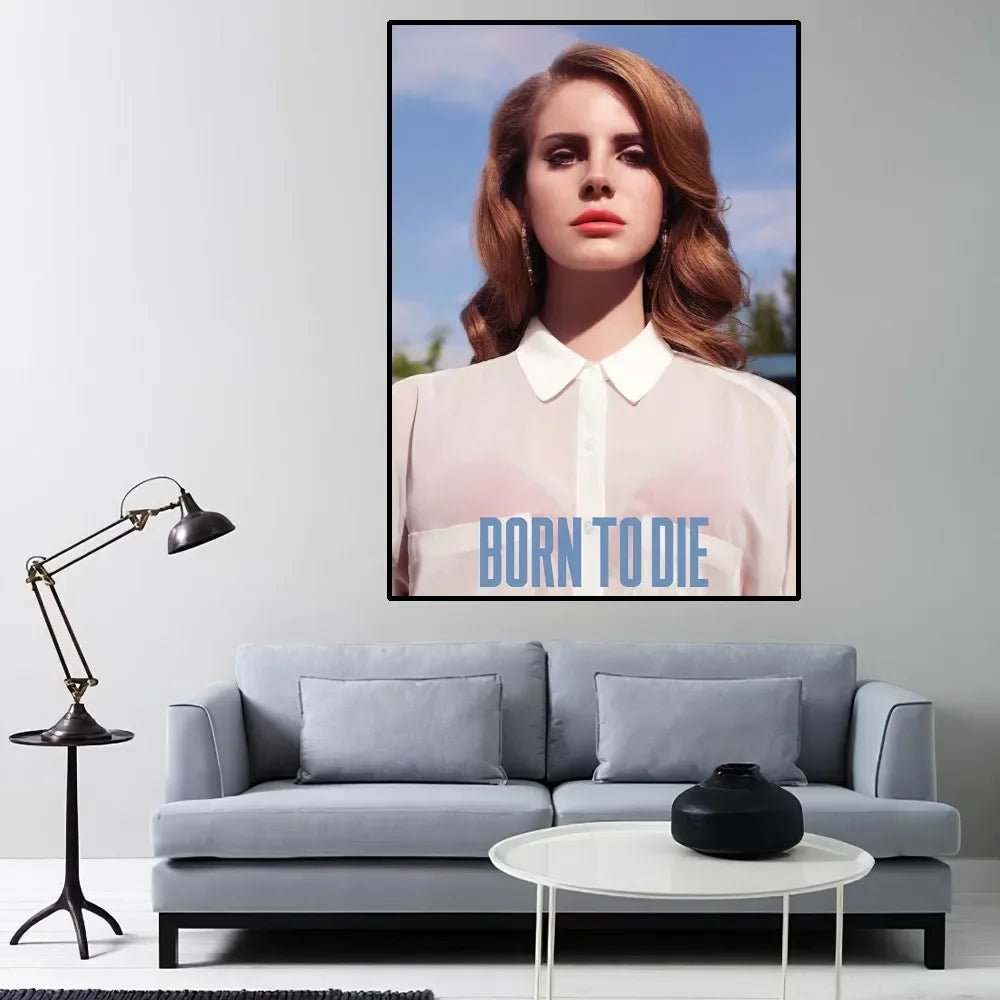 Singer Lana Del Rey Poster
