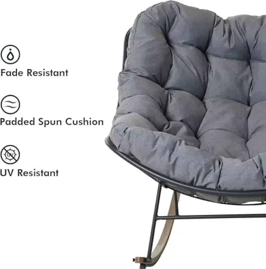 Cozy Balcony Lounge Chair for Relaxation