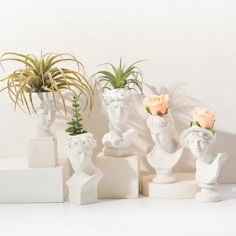 Modern Nordic Style Creative Portrait Vase