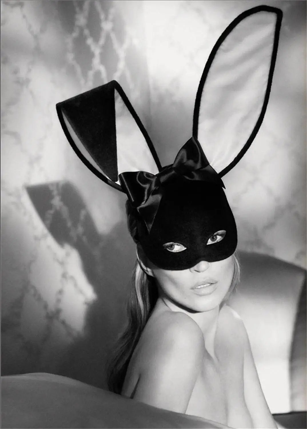 Kate Moss Black & White Wall Art