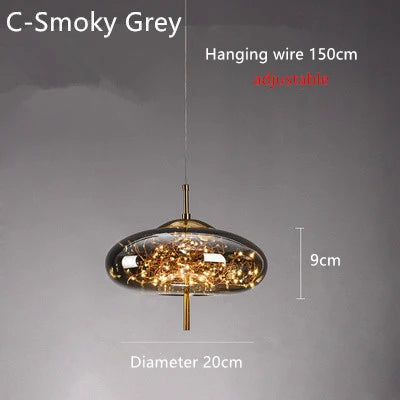 Full Of Star Luxury Long Line Pendant Light
