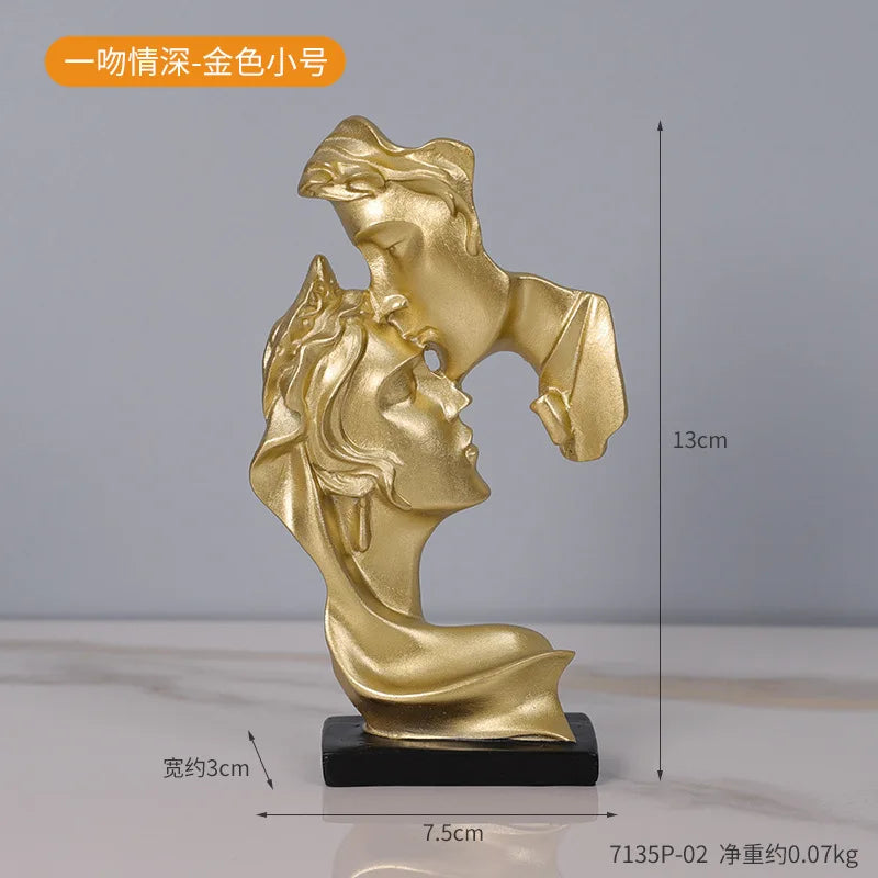 Modern Art Thinker Statue Resin Sculpture
