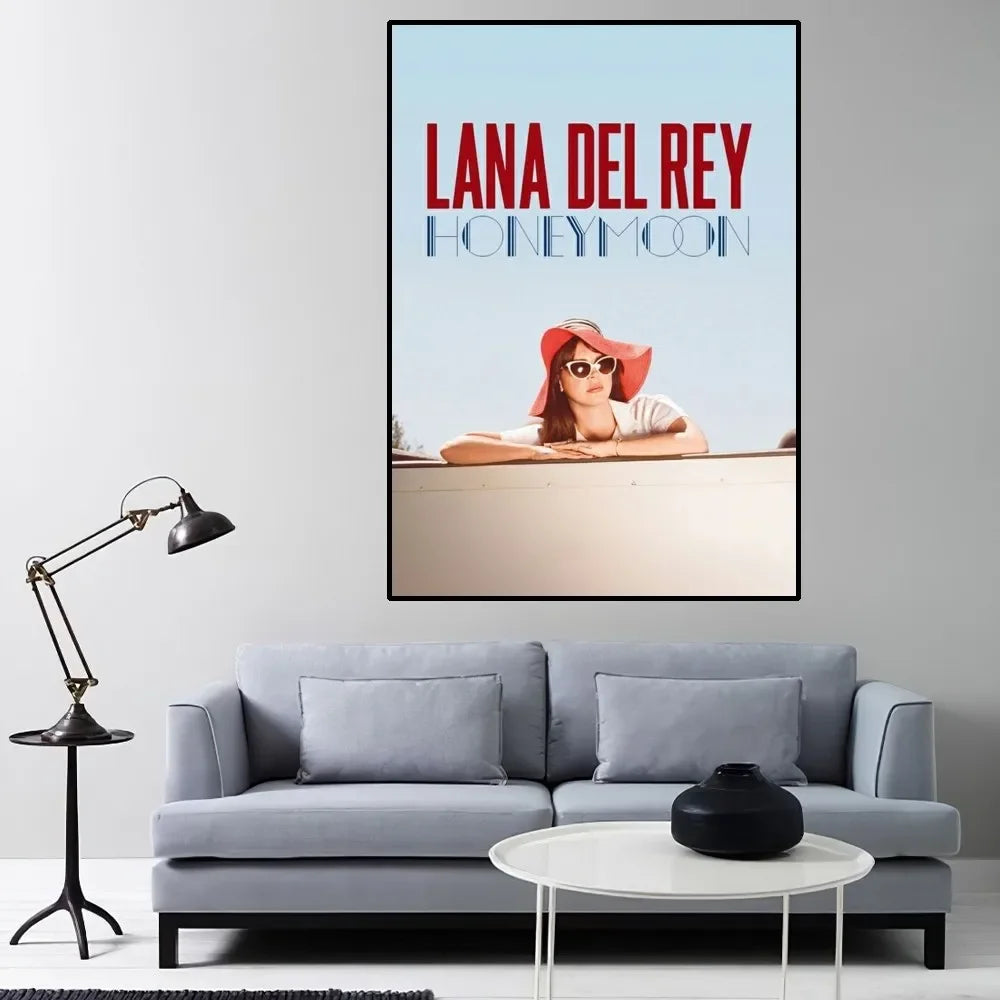 Singer Lana Del Rey Poster