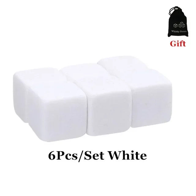 6pcs/lot Whiskey Stone Cooler