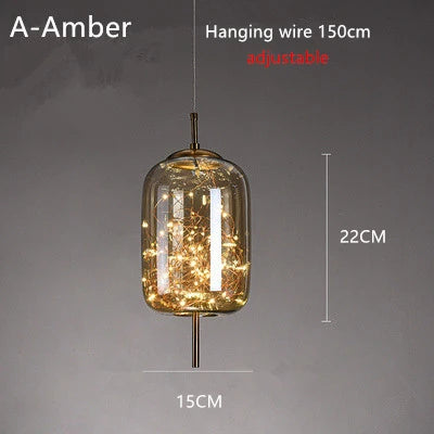 Full Of Star Luxury Long Line Pendant Light