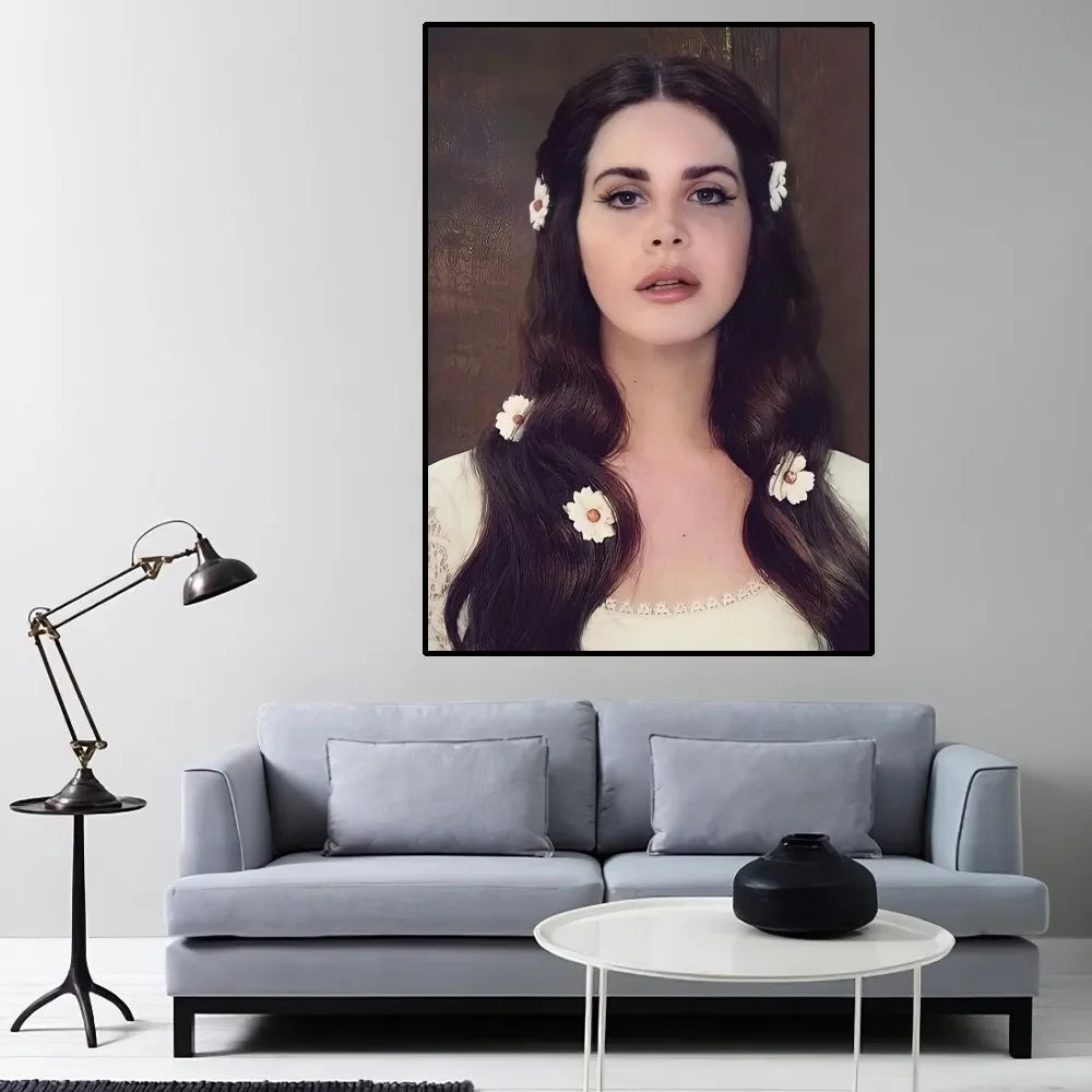 Singer Lana Del Rey Poster