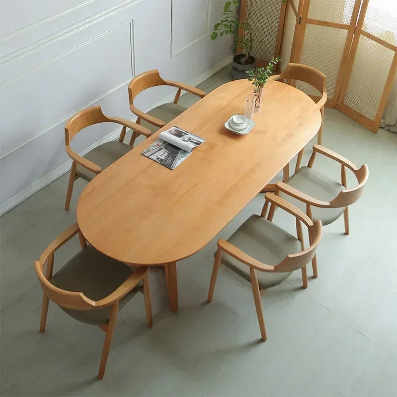 Stylish Wooden Dining Table Set