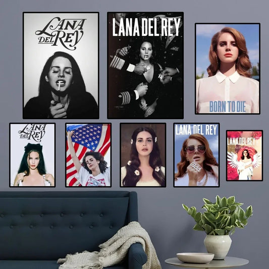 Singer Lana Del Rey Poster