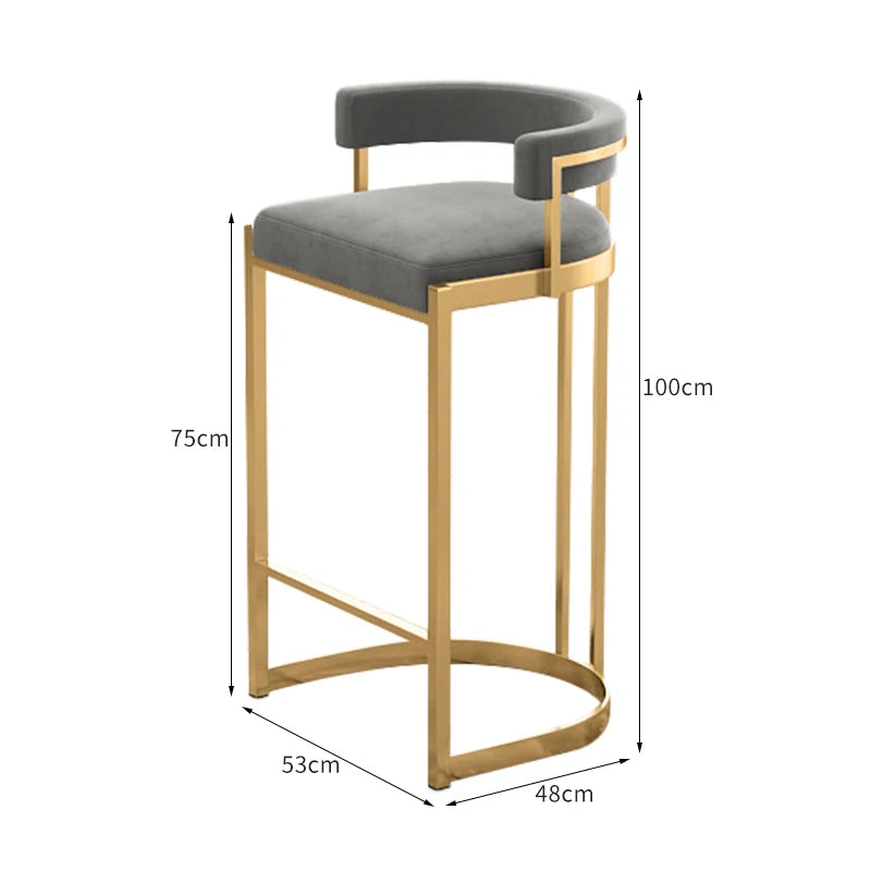 Modern Nordic Kitchen Dining Stools