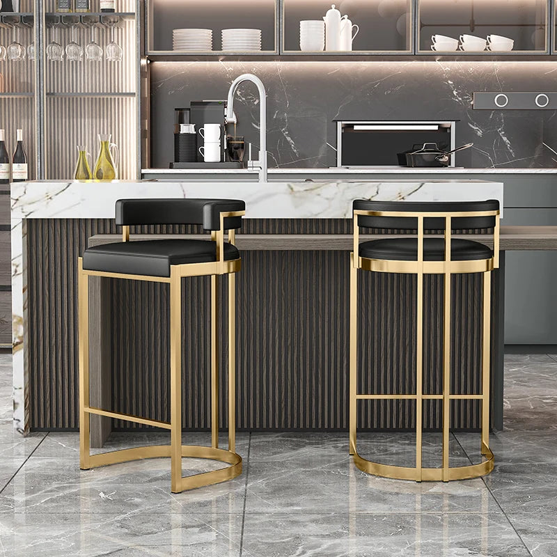 Modern Nordic Kitchen Dining Stools