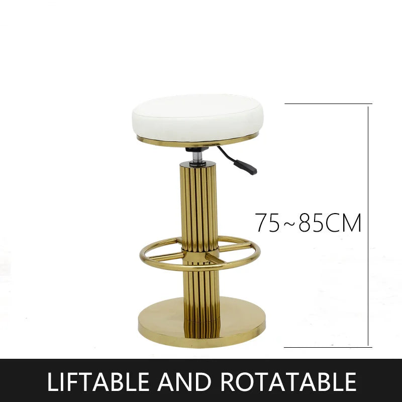 Adjustable Swivel Barstool