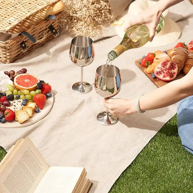 500ml Stainless Steel Wine Glass