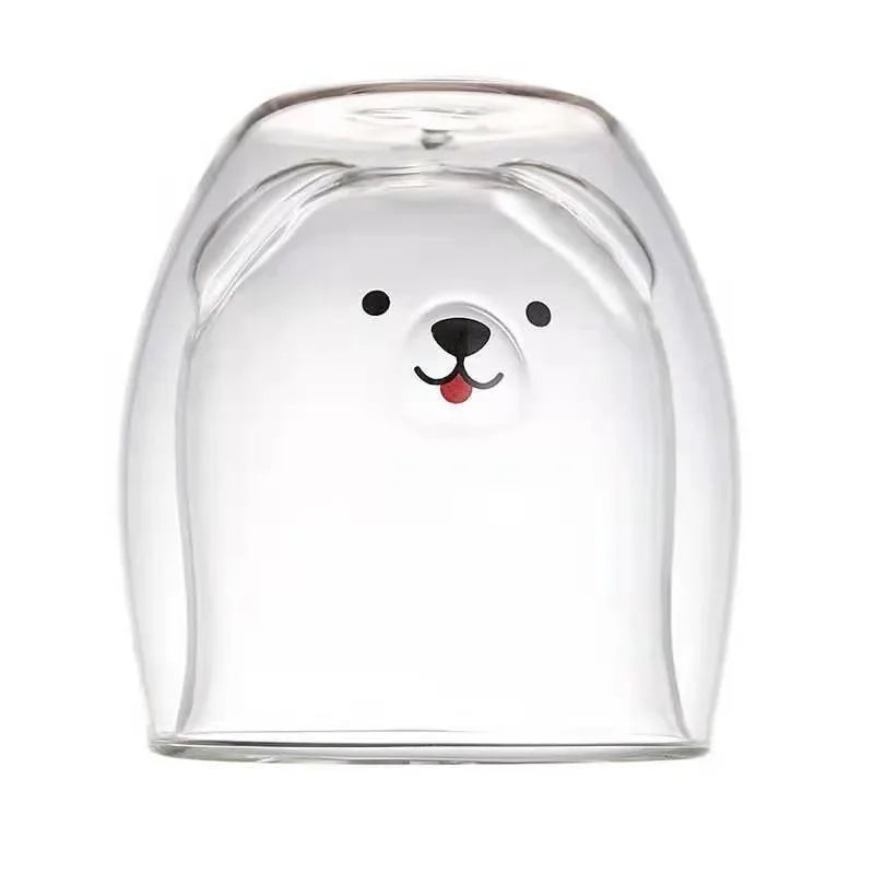 Double Layer Animal Style Glass