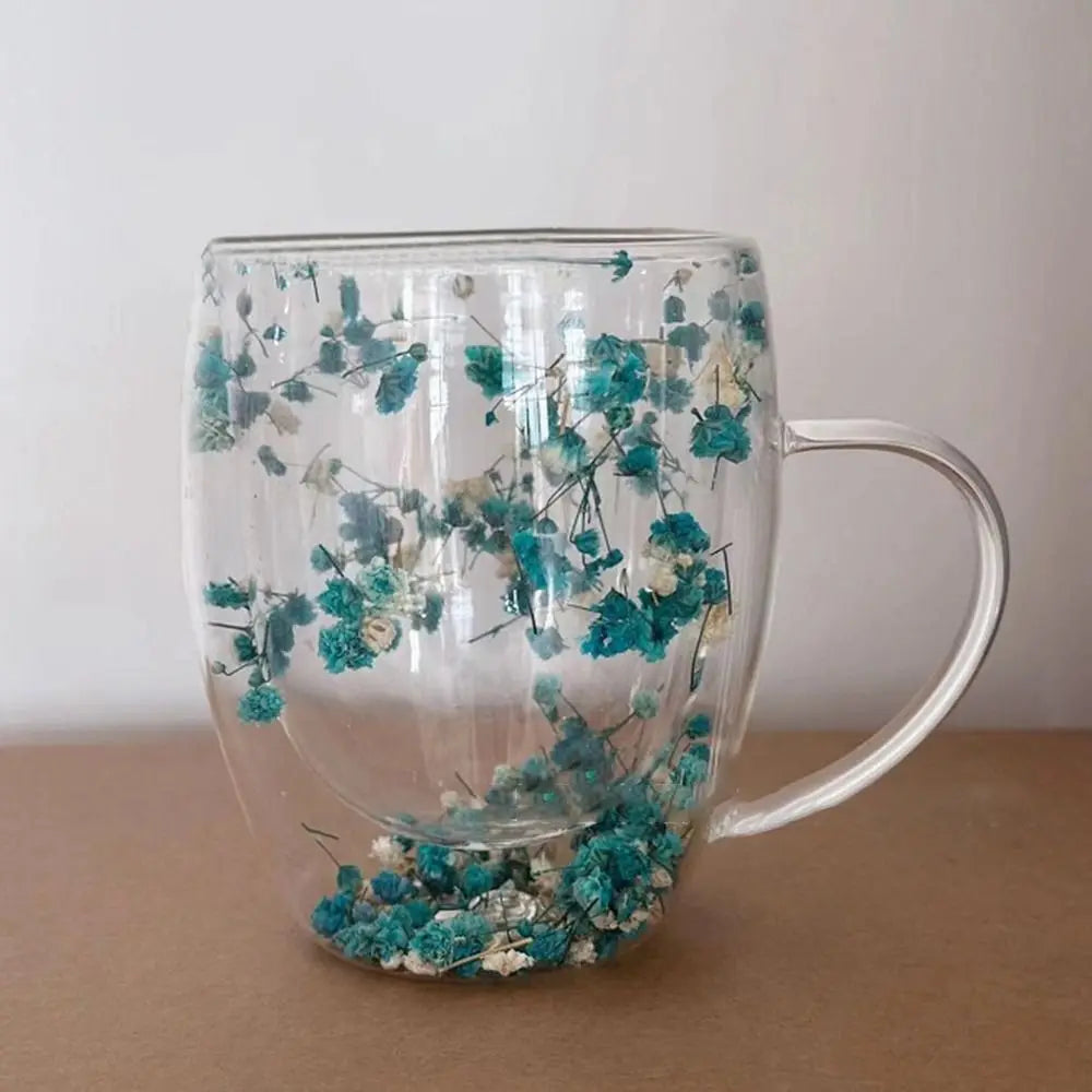 Flower Glass Espresso Cup