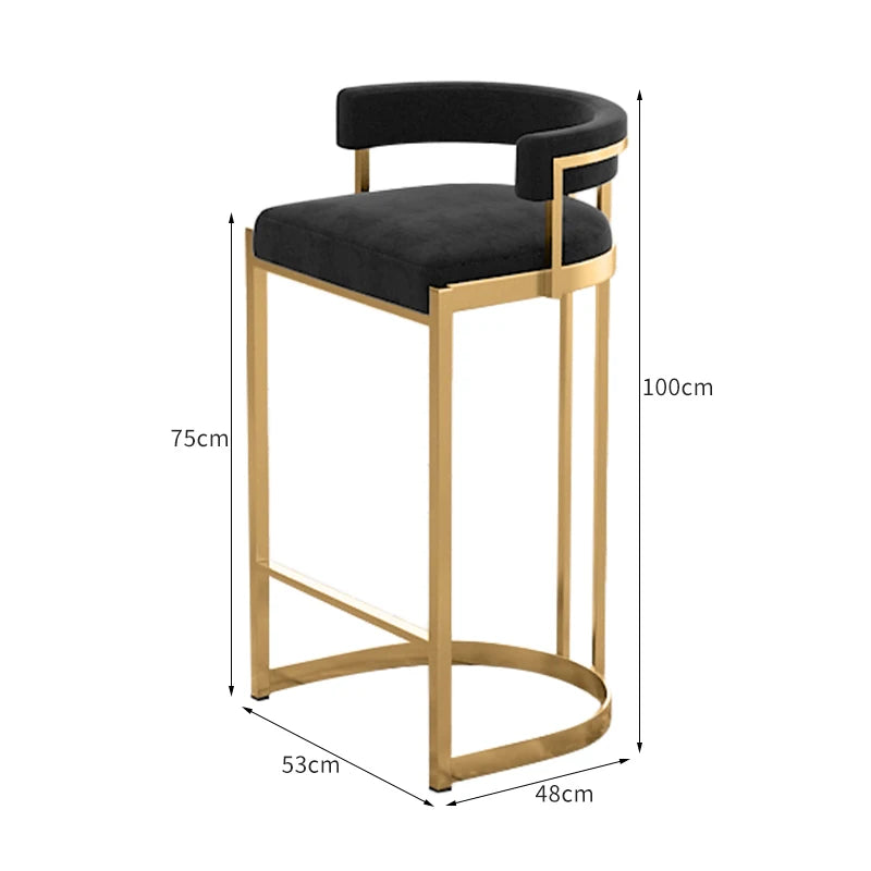 Modern Nordic Kitchen Dining Stools