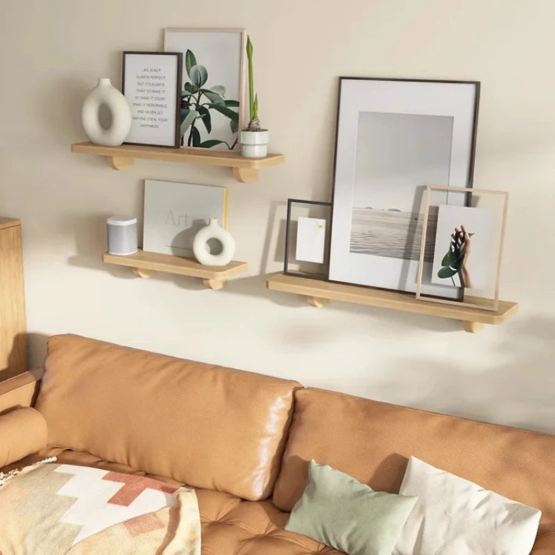 Floating Shelves on Wall Without Drill