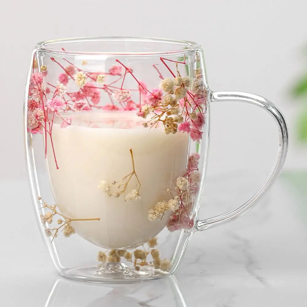 Flower Glass Espresso Cup