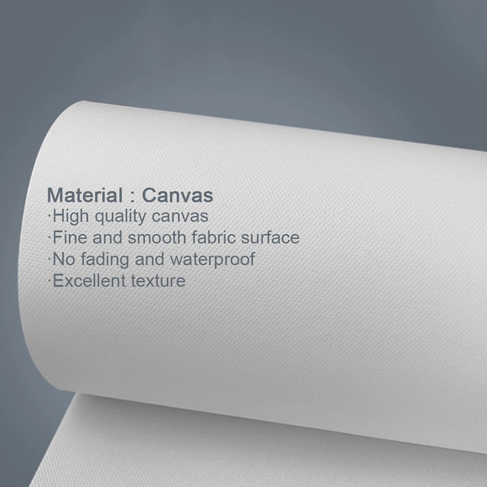 Colourful Horses Canvas Oil Painting