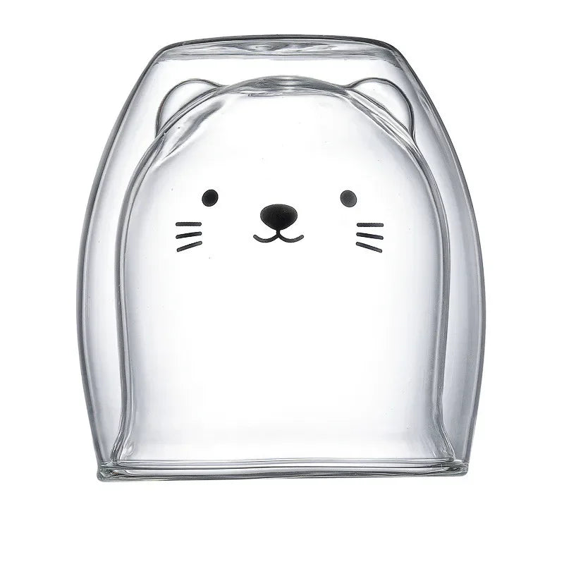 Double Layer Animal Style Glass