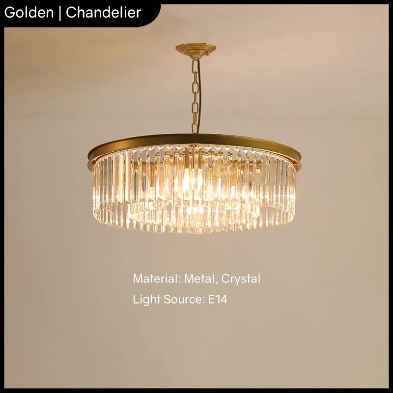 Modern Designer Luxury Crystal Chandelier