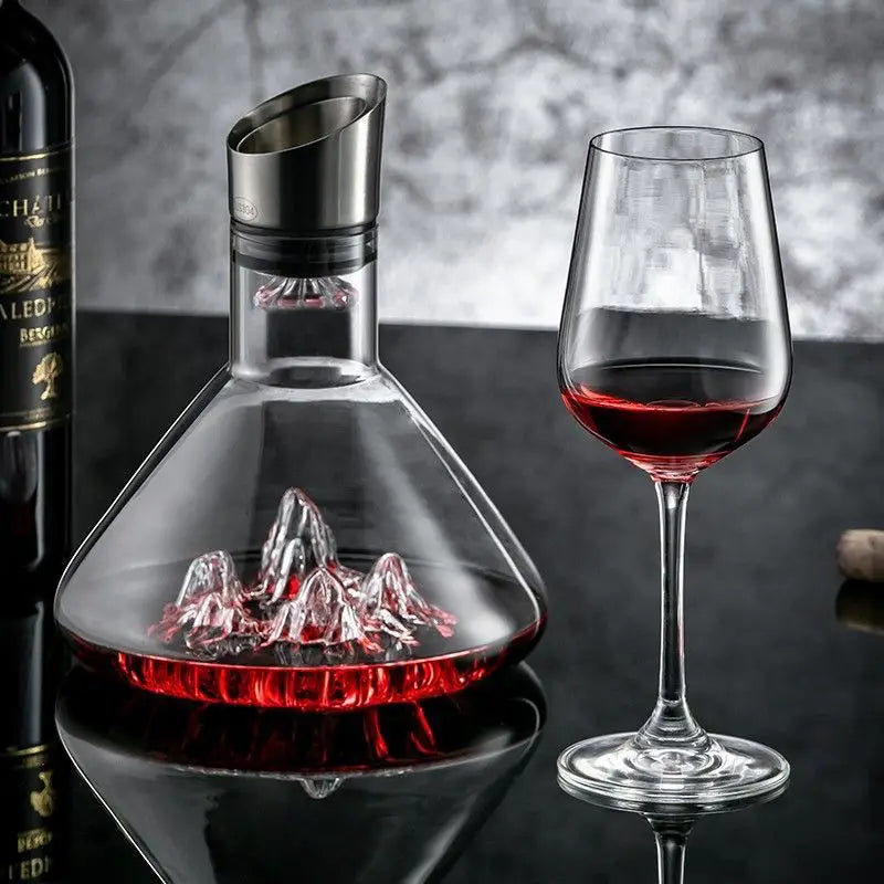 1500ML Whisky Wine Handmade Crystal Decanter