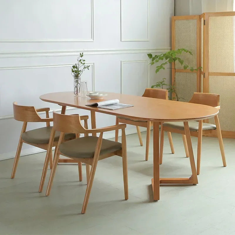 Stylish Wooden Dining Table Set