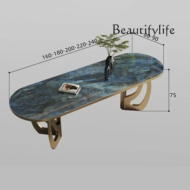 Luxury Marble Dining Table Set