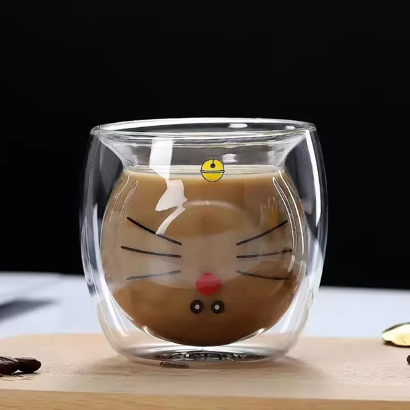 Double Layer Animal Style Glass