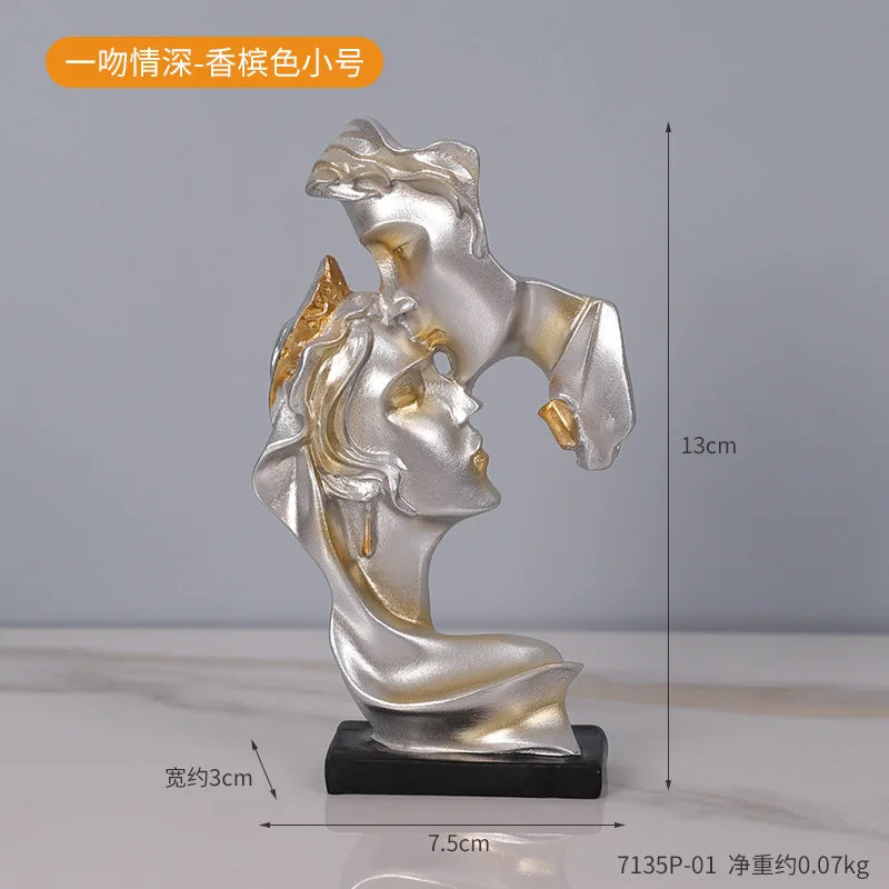 Modern Art Thinker Statue Resin Sculpture
