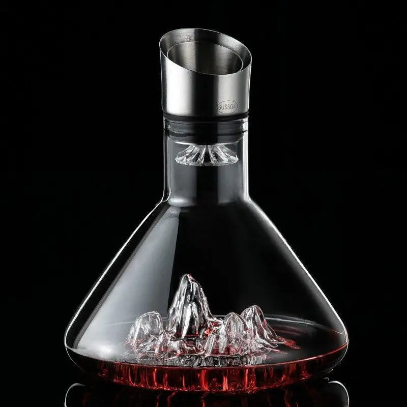 1500ML Whisky Wine Handmade Crystal Decanter