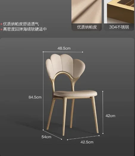 Luxury Marble Dining Table Set