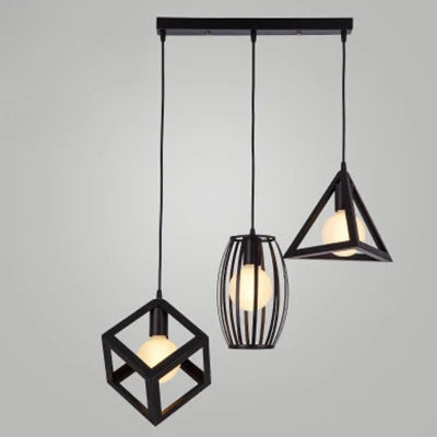 Retro Industrial Pendant Light