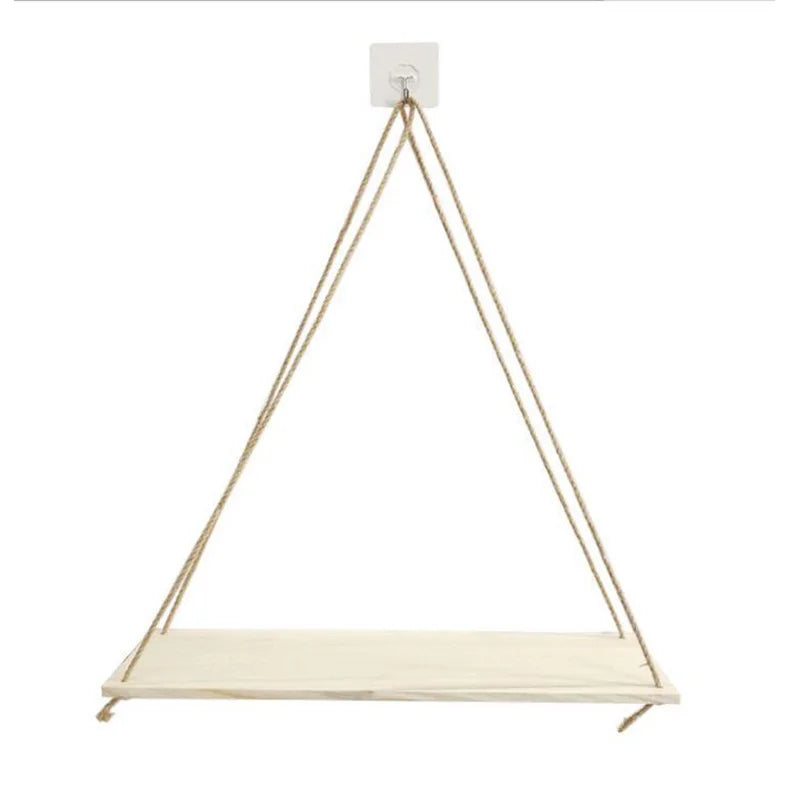 Premium Wood Swing Floating Shelves
