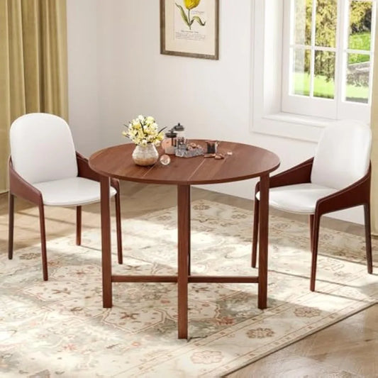 Solid Wood Folding Dining Table