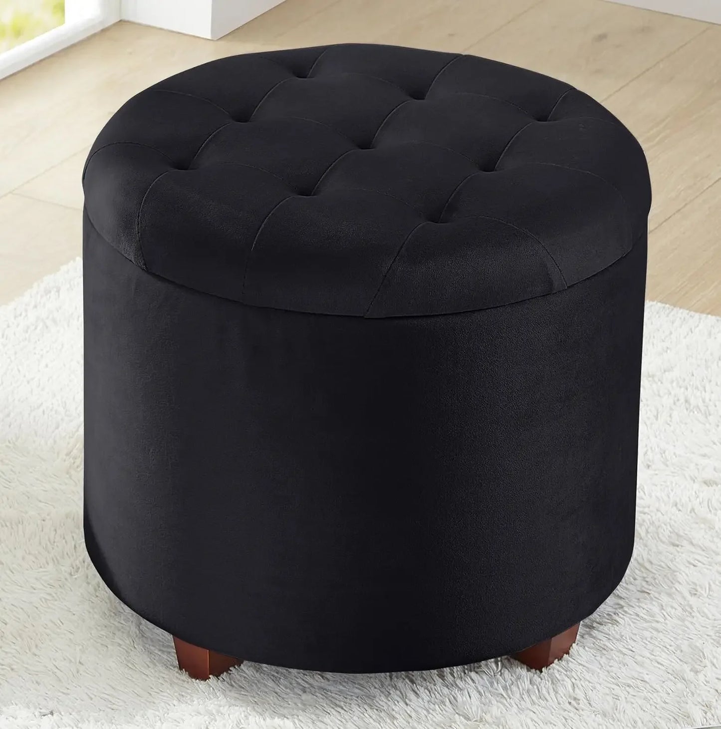 Versatile Round Ottoman