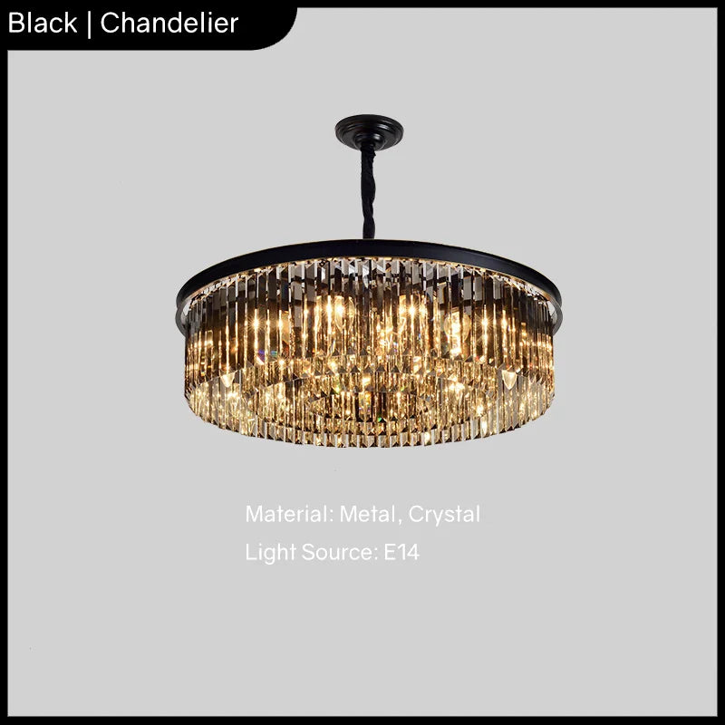 Modern Designer Luxury Crystal Chandelier