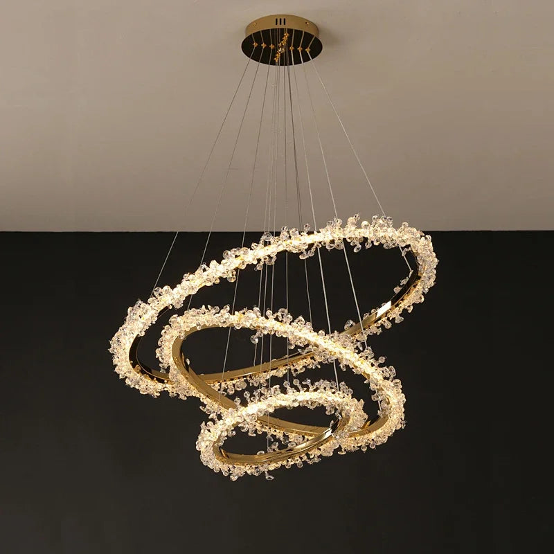 Crystal LED Dimmable Chandelier