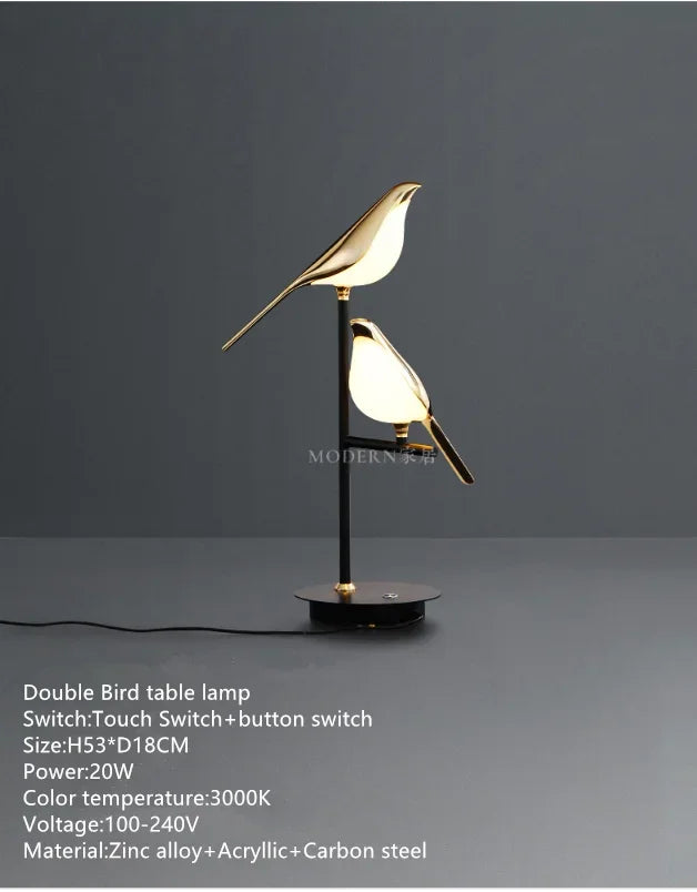 Retro Solid Wood Floor Lamp