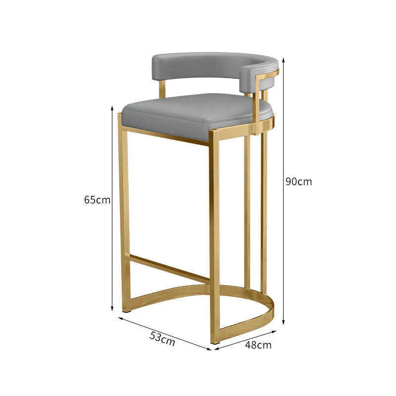 Modern Nordic Kitchen Dining Stools