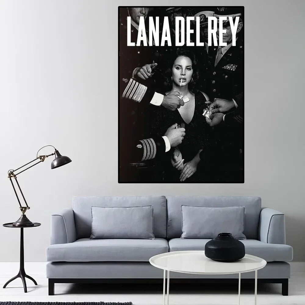 Singer Lana Del Rey Poster