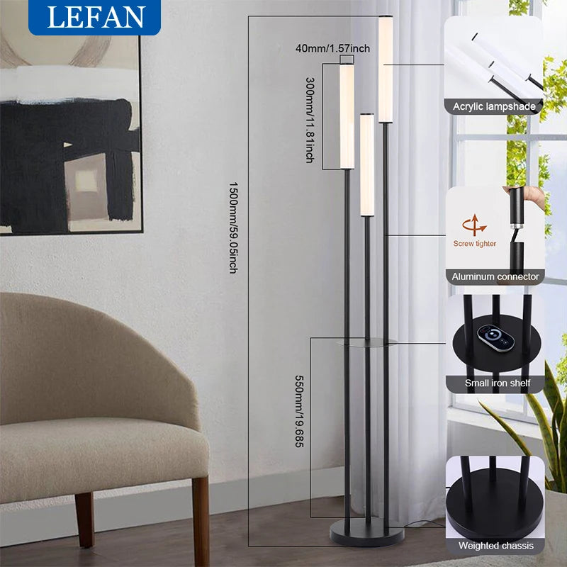 LED Shelf Floor Lamp